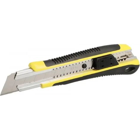 Cutter aus Metall, 25 mm Klinge, Autolock-Blockierung