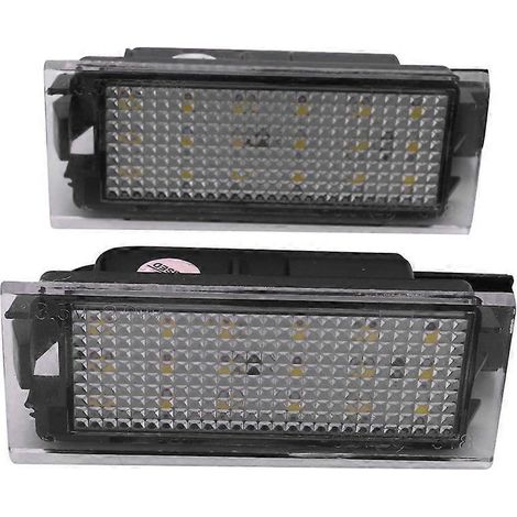 Stück LED-Kennzeichenbeleuchtung für Renault Megane 2, Clio, Laguna 2, Megane 3, Twingo, Master, VeJXLGV (1/5)