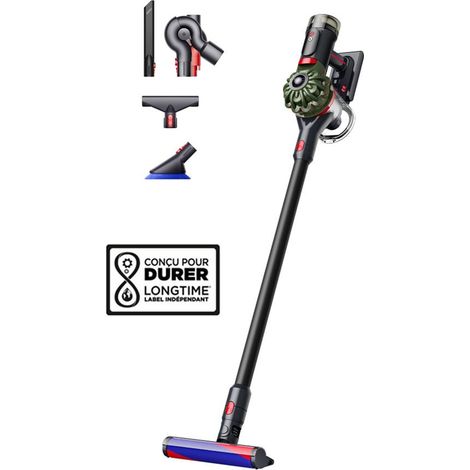 Aspirapolvere a bastone senza fili Dyson V8 Fluffy Nero + kit pulizia arredi