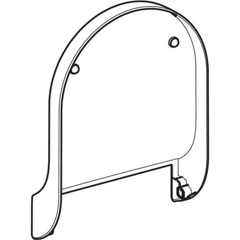 Geberit Sedile WC per Geberit AquaClean Tuma (senza vaso), bianco-alpino, 243503111