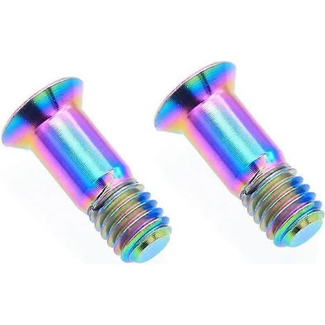 Vis à filetage M514,2 mm pour dérailleur arrière de vélo, vis en titane pour galet de dérailleur, pièces pour VTT, vis de guidage de dérailleur, 2 pièces ( )