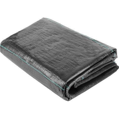 TAISHENGDA-Paillage pour plante Toile De Paillage, Toile Anti-Mauvaises Herbes En Polypropylène 1m X 5m, Geotextile Anti Repousse 75g/M², Tissées Anti-Uv, Perméable Résistant À La Déchirure(Lot De 2) (1/5)