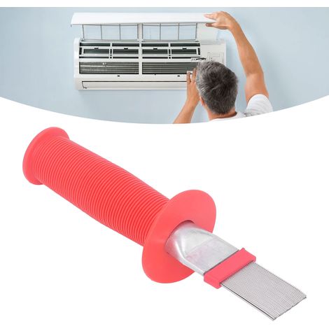 Brosse de nettoyage pour climatiseur CH-352L Peigne à ailettes de condenseur (1/5)