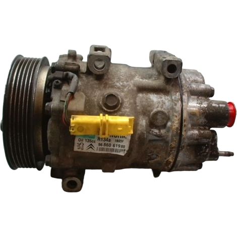 Compresseur Air Conditionne FIAT Scudo II 2007- [PRODUIT D'OCCASION]♻️9686061980 (1/4)