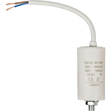 Condensatore Nedis Fixapart W9-11210N bianco 10,0 uF 450 V