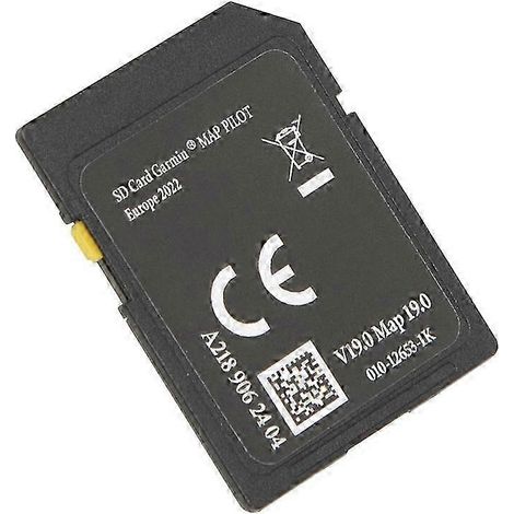 Carte de navigation SD V19 compatible avec Mercedes-Benz Classe C AB CLA GLA A218, mise à jour cartographique Royaume-Uni et UE 2023 A2189062404 A2189066003 (1/5)