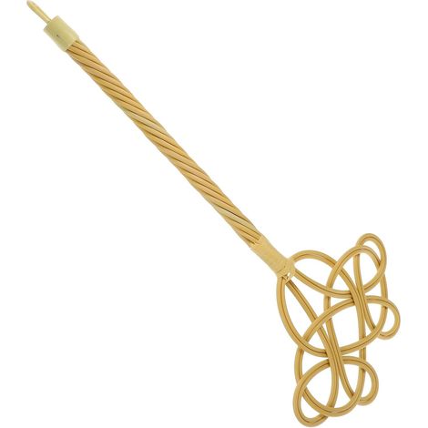 Raquette Dépoussiérante à Long Manche en Rotin Tressé Imitation Outil de (1/5)