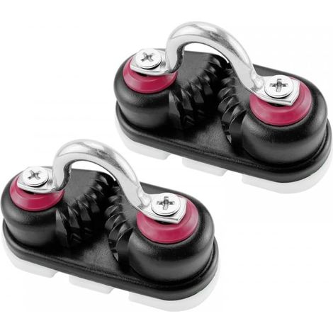 2 Pcs Taquet Coinceur, Taquet à Came Bateau Taquet Coinceur Corde Voile en Aluminium Diamètre Ligne Max 15mm/0.59" pour Kayak Voilier Bateau Canoë (1/5)