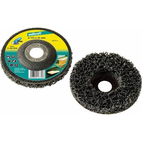 Disque de nettoyage universal ws ø 115mm 1673000 wolfcraft. (1/5)