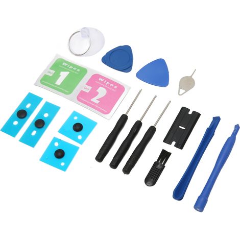 Patins antidérapants ronds à picots pour ordinateur portable Surface 3, 4 et 5, noirs, de remplacement. (1/5)