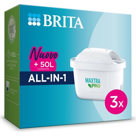Brita BRITA PRO Wasserfilter Weiß 3er Pack