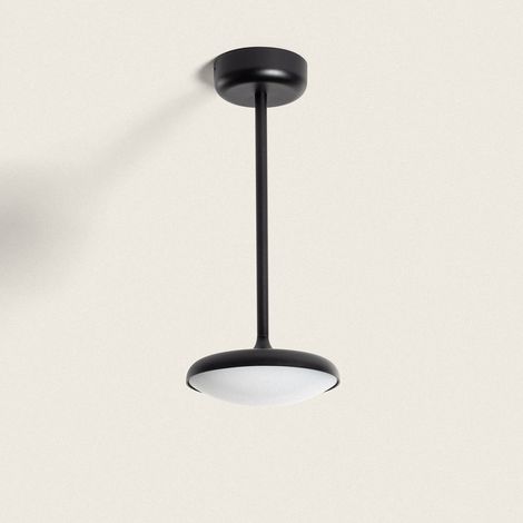 Lámpara Colgante Exterior LED 12W Aluminio Mixi Negro
