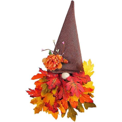 Herbstkränze aus Ahorn, rustikale künstliche Girlanden für Hochzeiten, Garten und Zuhause (1/5)