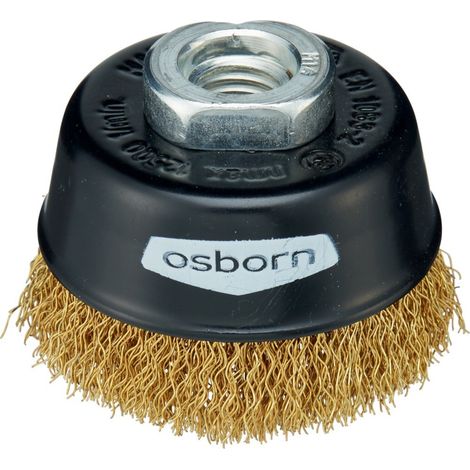 Topfbürste Messingdraht 60 x 21 mm Osborn (1/3)