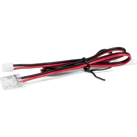 conector 8 mm led-cob mini jst. plástico. cable 1 m. ancho 8 mm