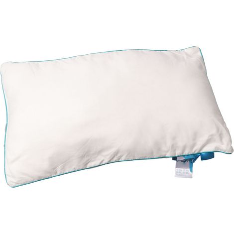 Oreiller de lit doux pour la peau, respirant, très élastique, inaltérable, offrant un soutien moelleux pour la maison et l'hôtel. (1/5)