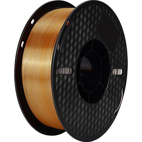 KINGROON 3D Printer PLA Filament 1KG 1.75mm Triple Color Silk PLA Filament 3D Printing Material Degr-Gold Silver Copper-