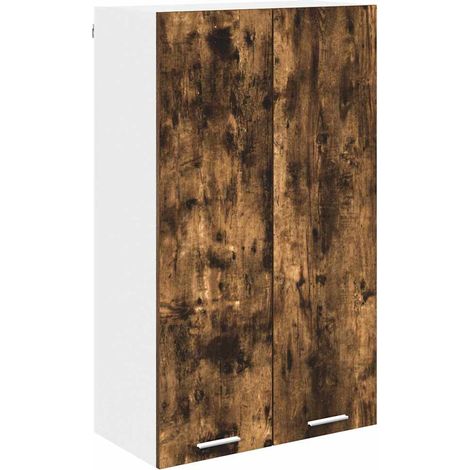 Maison Exclusive - Armadio pensile Rovere fumé 60 x 31 x 100 cm Legno multistrato
