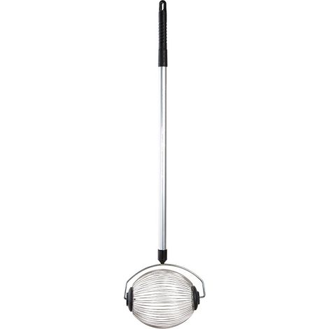 Esschert Design – Rouleau ramasse noix en acier inoxydable – Longueur 25,8 cm – Pour récolte facile sans se baisser – Cage rotative pour fruits à coque (1/4)