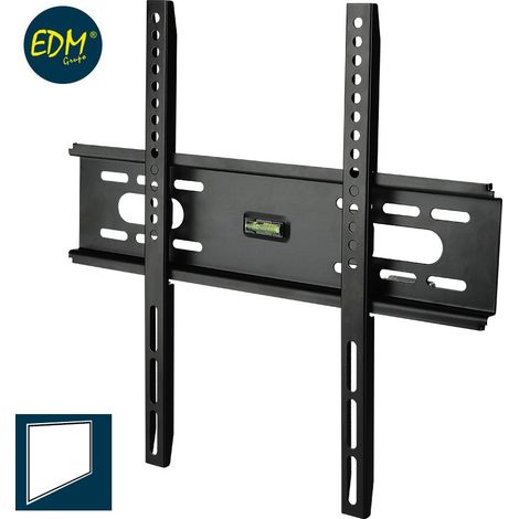 TV-Ständer 22–50 Zoll, 35 kg mit Wasserwaage inklusive EDM – Schwarz