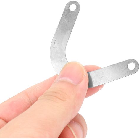 5 Stück Ventilplatten U-Form Metall Luftkompressor Zubehör 59 mm breit (1/5)