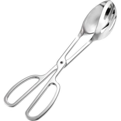 Stainless Steel Food Tongs, Multi-Purpose Bread Tongs, Food Tongs, Steak Tongs, BBQ Tongs (1/4)