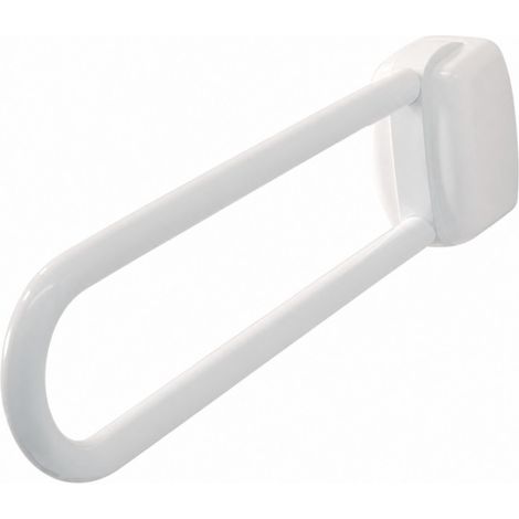 Hochklappbarer Haltegriff Epoxy weiß: 60 cm (1/2)