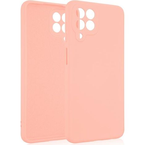 Funda de silicona Beline para Samsung Galaxy M33, color oro rosa. (1/3)