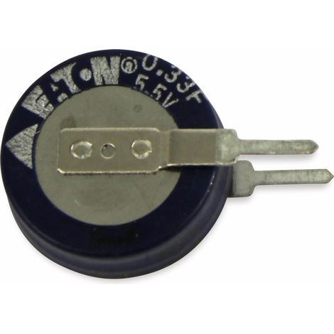 EATON Gold Cap-Elko 0,33F, 5,5V, radiale, KR-5R5V334-R (1/2)