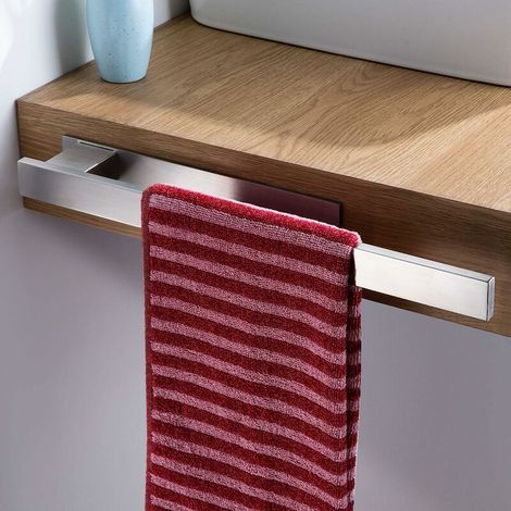 Toallero Autoadhesivo Sin Taladrar Toallero para Baño o Cocina 39cm (1/5)