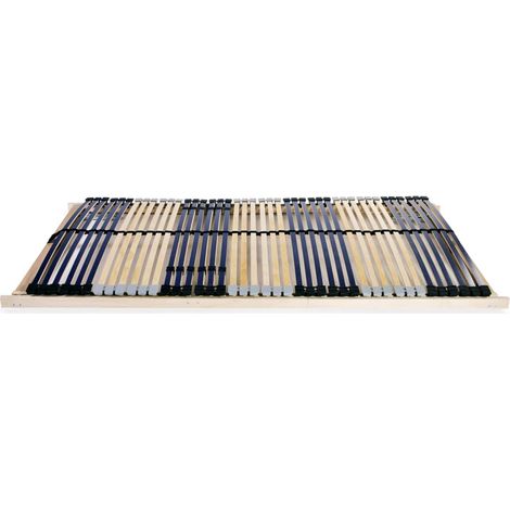 Maison Exclusive - Lattenrost mit 42 Latten 7 Zonen 140x200 cm