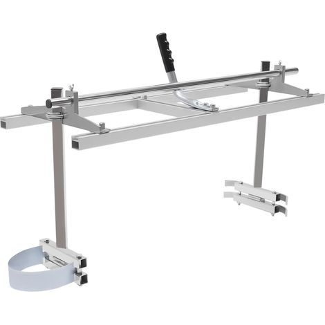 Scierie mobile portable Tronçonneuse Fraisage en aluminium Moulin Barres de tronçonneuse Mill pour scierie 14" à 36" - (1/5)