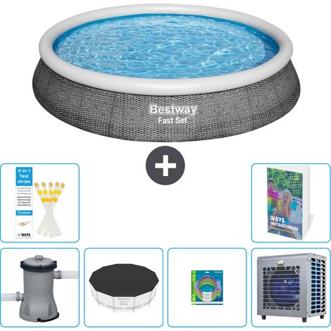 Bestway Fast Set Rund - 396x84 cm - 7-teilig  S338 (1/5)