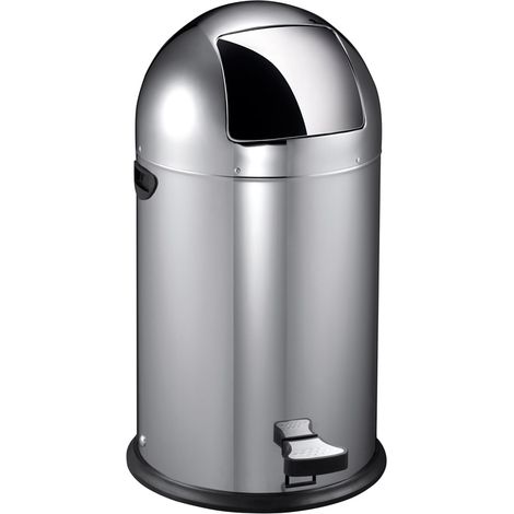 EKO - Kickcan 40 litres - Stainless steel - inox mat