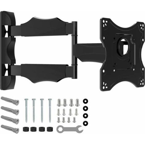 NANOOK Supporto Muro orientabile e inclinabile per televisori 19-43 Pollici - Supporto Muro per televisori LCD, LED, QLED e OLED (1/5)