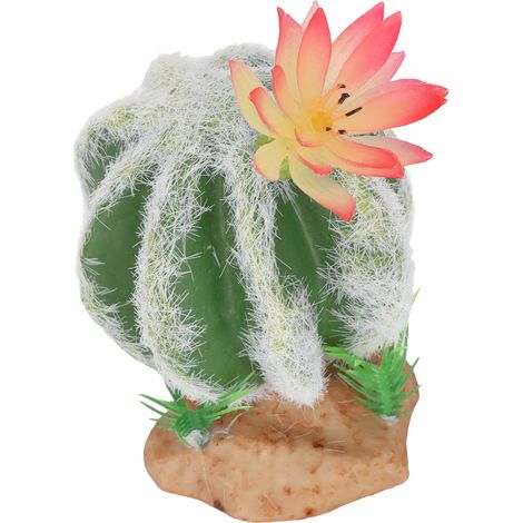 Cactus artificiels décoratifs très réalistes pour terrarium, aquarium ou vivarium. (1/5)