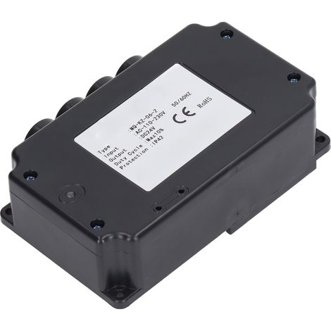 Contrôleur d'actionneur électrique avec câble pour moteur d'actionneur linéaire, compatible avec les systèmes domotiques (AC 110-230 V, DC 24 V, prise UE). (1/5)