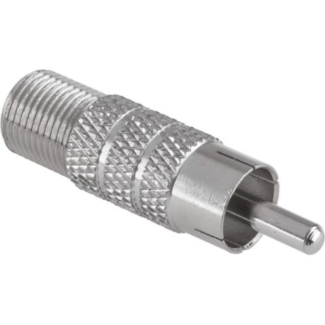 F-Buchse/RCA-Stecker-Adapter (1/2)