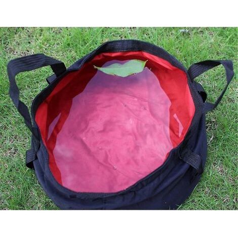 Seau pliable, bassin d'eau pliable d'extérieur, conteneur d'eau Portable pour voyage Camping (1/4)