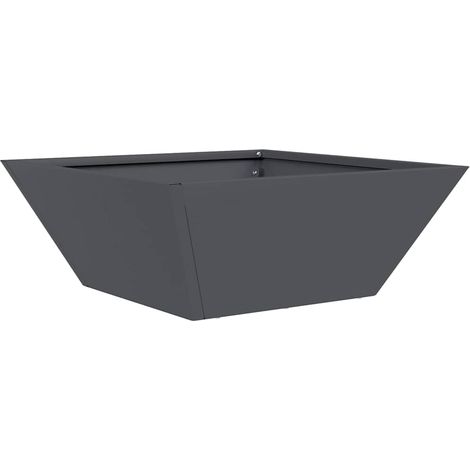 Maison Exclusive - Cache-pot de jardin Anthracite 40 x 40 x 15 cm