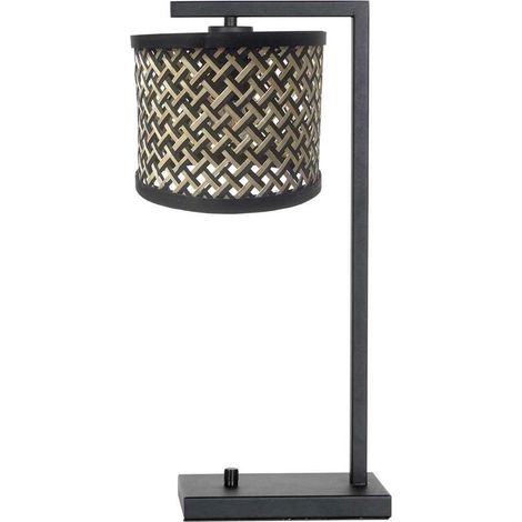 Steinhauer - tischlampe - Stang - schwarz - bambus metall - (1/5)