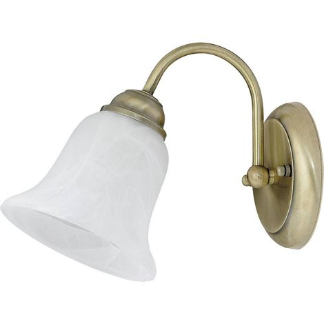 Applique classica Francesca bronzo vetro E14 Rabalux 7371 (1/5)
