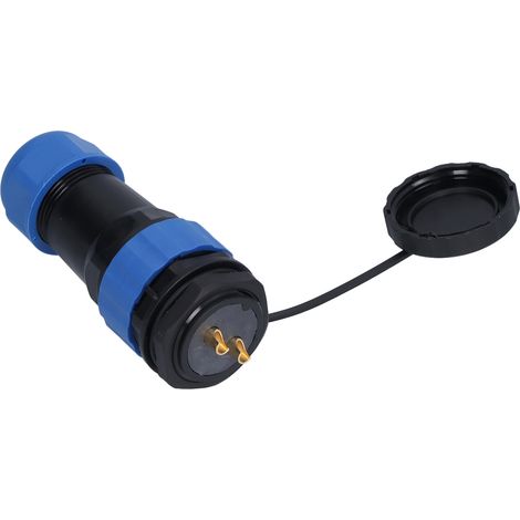 Wasserdichter Stecker mit Rückmutter IP68 Luftfahrt-Stromanschluss 380 V 45 A für Kabel und Leitungen SP282 Pin (1/5)