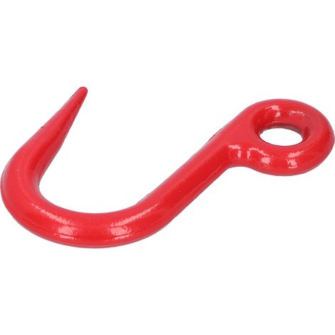 Crochet de sécurité à œillet en acier allié pour grue, conteneur, quincaillerie industrielle, levage 1T
