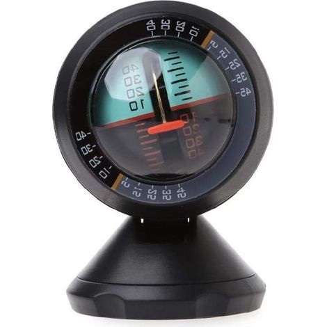 Inclinomètre multifonction pour voiture, outil de mesure extérieur, boussole, inclinomètre numérique, pied à coulisse 4 x 4 (1/4)