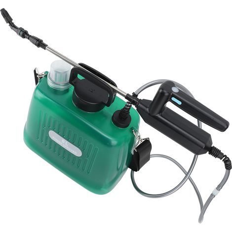 Pulvérisateur de Jardin Portable Électrique à Batterie 2000mAh 8L/2.1Gal Rechargeable USB Vert (1/5)