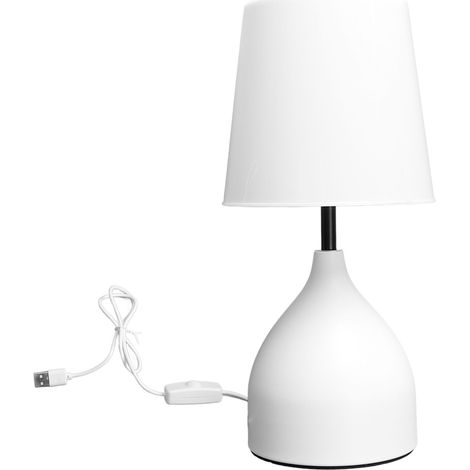Veilleuse 5V, variateur tactile, blanche, idéale pour les chambres d'enfants, les salons, les chambres à coucher et les bureaux. (1/5)