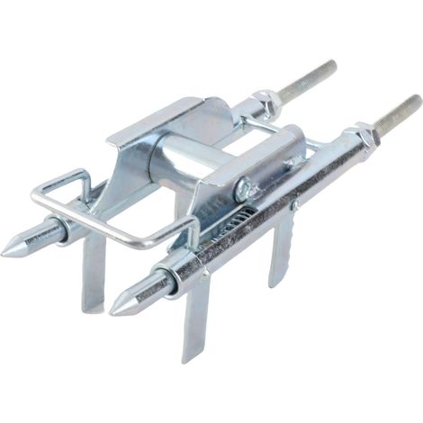 Butée d'aide au tirage de câble en acier 45 dureté élevée denture anti-glisse boîtier de dérivation coffret électrique outil électricien (1/5)