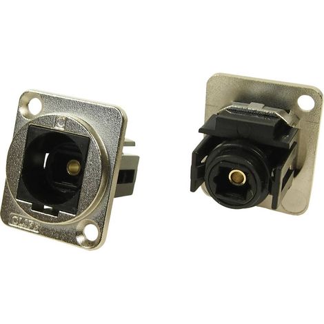 Adattatore da pannello Toslink Adattatore incasso CP30217M CP30217M Cliff Contenuto: 1 pz.