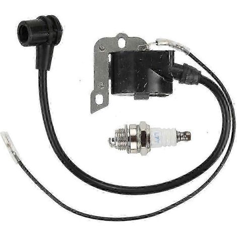 Module de bobine d'allumage pour tronçonneuses Jonsered modèles 50, 51, 55, 61, 254, 257, 261, 262, 266, 268 et 272, conforme aux normes EPA 2054, 2055 et 2095. (1/5)